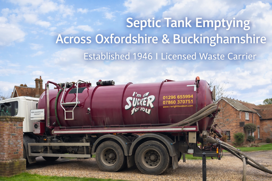 <img src="tanker.jpg" alt="Septic tank emptying truck with 'I'm a Sucker for You' slogan on the side">